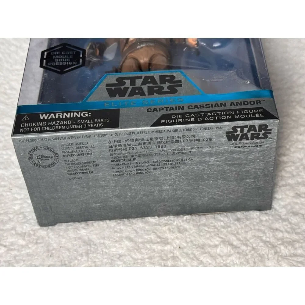Star Wars Elite Series Captain Cassian Andor/Die Cast